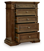 Load image into Gallery viewer, Frantanna - Five Drawer Chest - Brown
