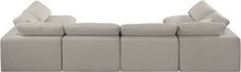 Load image into Gallery viewer, Comfy - 6 Piece Linen Modular Armless Sectional
