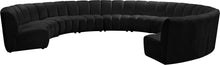 Load image into Gallery viewer, Infinity - 10 Piece Velvet Modular Sectional
