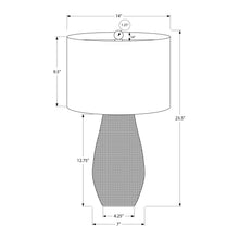 Load image into Gallery viewer, Lighting, Table Lamp, Resin, Contemporary - Black
