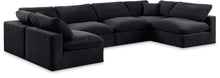 Load image into Gallery viewer, Comfy - 6 Piece Velvet Modular Armless Sectional
