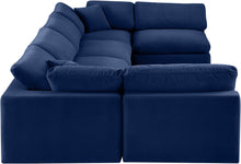Load image into Gallery viewer, Comfy - 6 Piece Velvet Modular Armless Sectional
