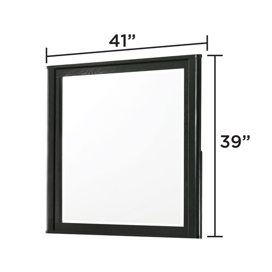 Opel - Bedroom Mirror - Black