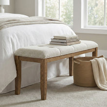 Load image into Gallery viewer, Ananda - Fabric Upholstered Bench
