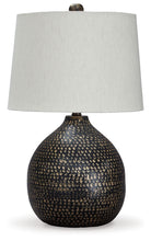 Load image into Gallery viewer, Maire - Metal Table Lamp  - Black / Gold Finish

