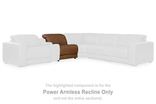Load image into Gallery viewer, Magic Man - Power Armless Recliner With Adj Headrest - Caramel
