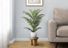 Load image into Gallery viewer, 28" Tall, Artificial Plant, Palm Tree, Indoor, Faux, Fake, Floor, Greenery, Potted, Real Touch, Decorative - Green / White
