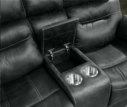 U170 - Motion Loveseat - Gray