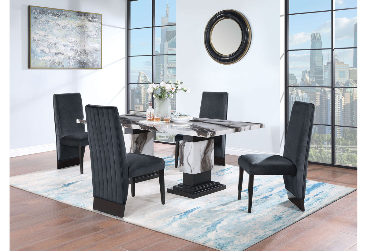 D12 - Dining Table / Base - White