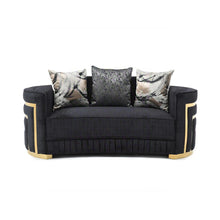 Load image into Gallery viewer, Soledad - Loveseat - Black
