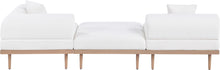 Load image into Gallery viewer, Laguna - 3 Piece Upholstered Outdoor Patio Modular Sofa With Backless Seat And 1 Arm
