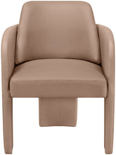 Load image into Gallery viewer, Vanda - Vegan Leather Upholstered Dining Chair - Tan
