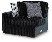 Load image into Gallery viewer, Midnight-Madness - LAF Corner Chair - Onyx

