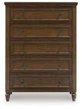 Load image into Gallery viewer, Sturlayne - Five Drawer Chest - Brown
