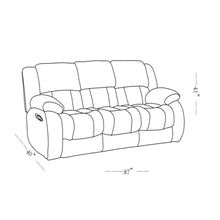 Load image into Gallery viewer, Stonic - Reclining Sofa Modern Design
