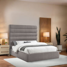 Load image into Gallery viewer, Adam - Linen Fabric Bed With 70.5" Headboard
