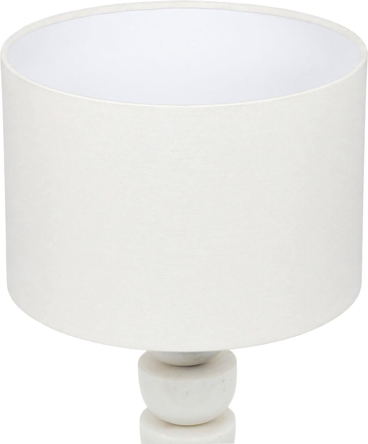 Opus - Linen Textured Fabric And Brass Table Lamp