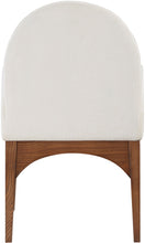 Load image into Gallery viewer, Waldorf - Chenille Dining Arm Chair With Brown Legs

