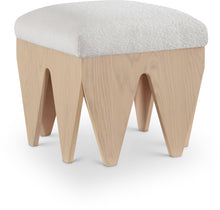 Load image into Gallery viewer, Altair - Fabric Bench - Light Brown Base
