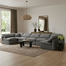 Load image into Gallery viewer, Indulge - Velvet 7 Piece Modular U-Shaped Sectional
