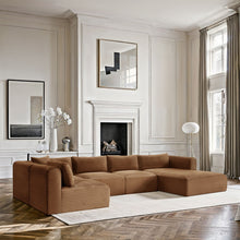 Load image into Gallery viewer, Shaggy - Fabric 5 Piece Modular U-Shaped Sectional

