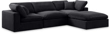 Load image into Gallery viewer, Comfy - 4 Piece Velvet Modular Sectional With Chaise
