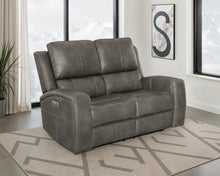Load image into Gallery viewer, Brickston Triple Power Reclining Loveseat
