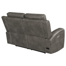 Load image into Gallery viewer, Brickston Triple Power Reclining Loveseat
