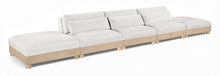 Load image into Gallery viewer, Turin - Chenille Fabric Upholstered Modular Sectional - White
