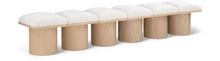 Load image into Gallery viewer, Pavilion - 6 Piece Modular Bench With Natural Base
