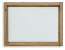 Load image into Gallery viewer, Ridgester - Bedroom Mirror - Light Brown
