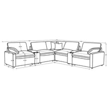Load image into Gallery viewer, Collins Modular Power Reclining Sectional Sofa
