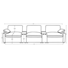 Load image into Gallery viewer, Collins Power Home Theater Seating
