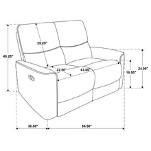 Load image into Gallery viewer, Navarro Reclining Sofa Set
