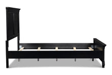 Load image into Gallery viewer, Tamarack - 5/0 Queen Headboard, Footboard &amp; Slats - Black
