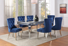 Load image into Gallery viewer, D082 - Dining Table - Shimmer Silver
