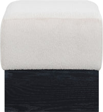 Load image into Gallery viewer, Havre - Ottoman / Stool With Black Base
