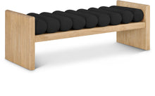 Load image into Gallery viewer, Waverly - Bench With Natural Frame
