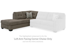 Load image into Gallery viewer, Mahoney - Laf Corner Chaise - Chocolate
