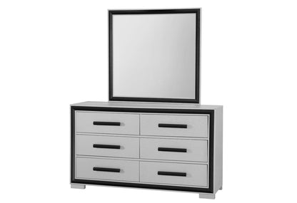 Amelia - Dresser - Gray / Black
