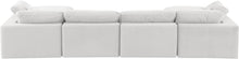 Load image into Gallery viewer, Comfy - 6 Piece Velvet Modular Double Chaise Sectional
