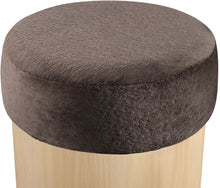 Load image into Gallery viewer, Nimes - Ottoman / Stool With Natural Base
