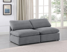 Load image into Gallery viewer, Indulge - Velvet 2 Seat Modular Armless Sofa
