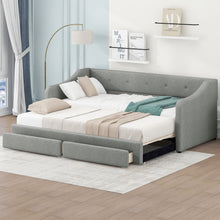 Load image into Gallery viewer, Upholstered Daybed With 2 Drawers
