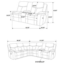 Load image into Gallery viewer, Sycamore Power Reclining Sectional Sofa
