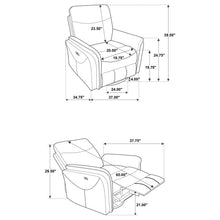 Load image into Gallery viewer, Adler Power Swivel Glider Recliner - Ego Home Furniture
