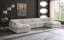 Load image into Gallery viewer, Cozy - 6 Piece Modular Double Chaise Sectional
