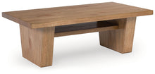Load image into Gallery viewer, Kristiland - Rectangular Cocktail Table - Light Brown
