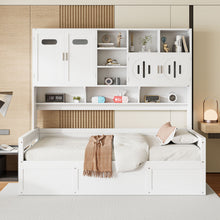 Load image into Gallery viewer, Daybed With All-In-One Cabinet And Shelf
