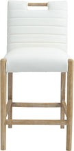 Load image into Gallery viewer, Aimee - Counter Stool - Light Brown Legs
